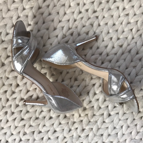 Nine West d’Orsay Peep-Toe Heels, sz 7 - Picture 5 of 5